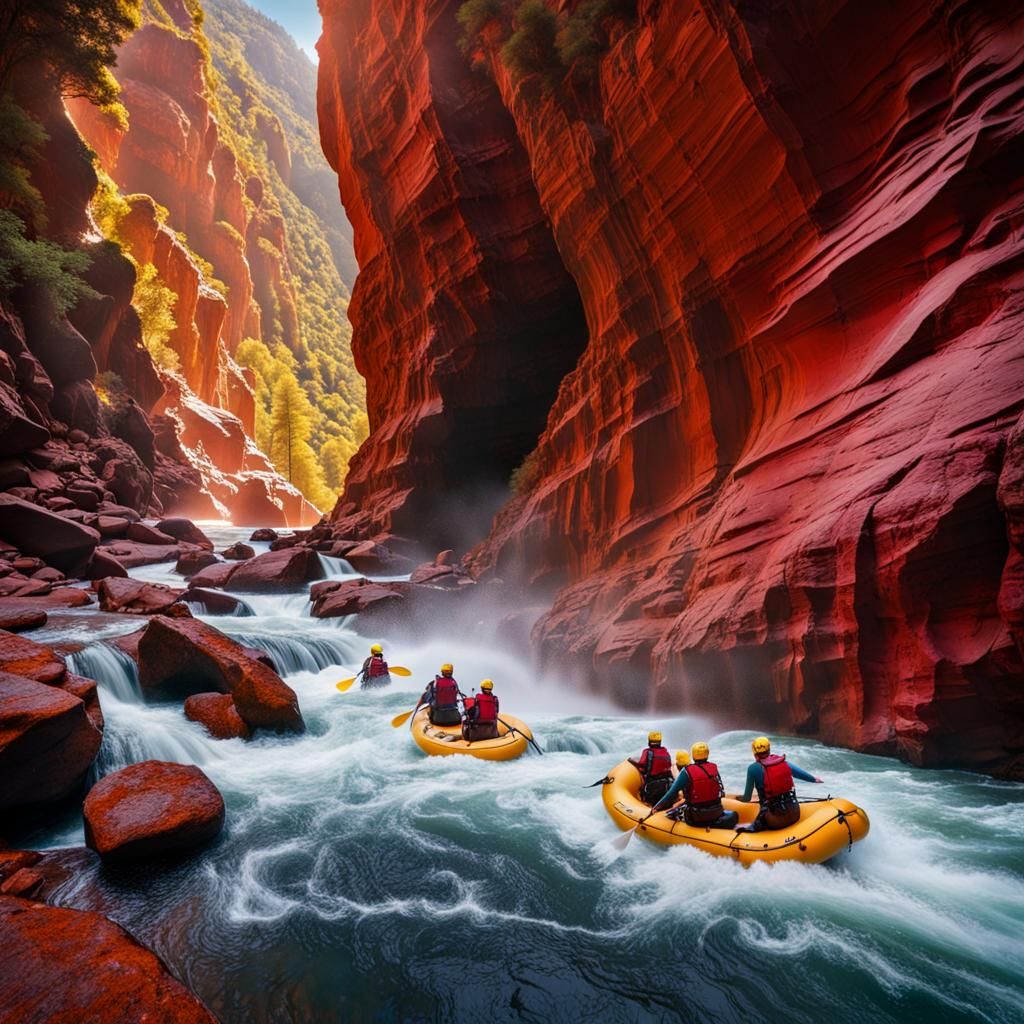 happy canyoning