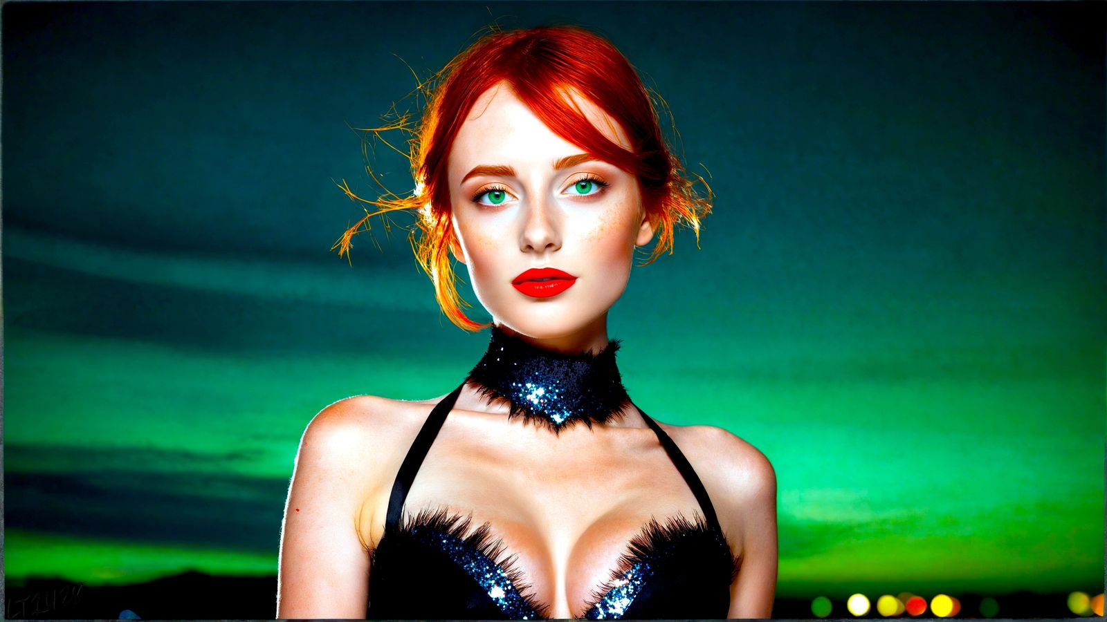 Maya Berg - Glitter in the air series.