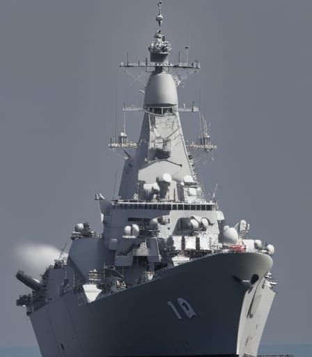 Heavy guided missile cruiser