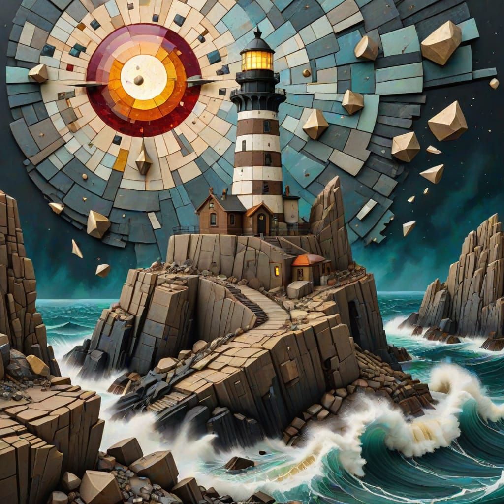 Carver Lighthouse  by @Caffeine Spaceman