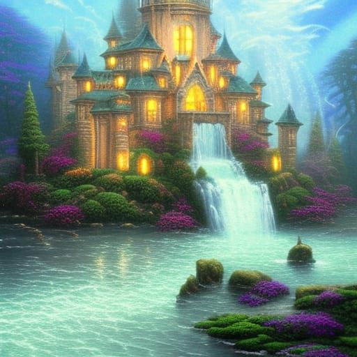 water elemental magic temple