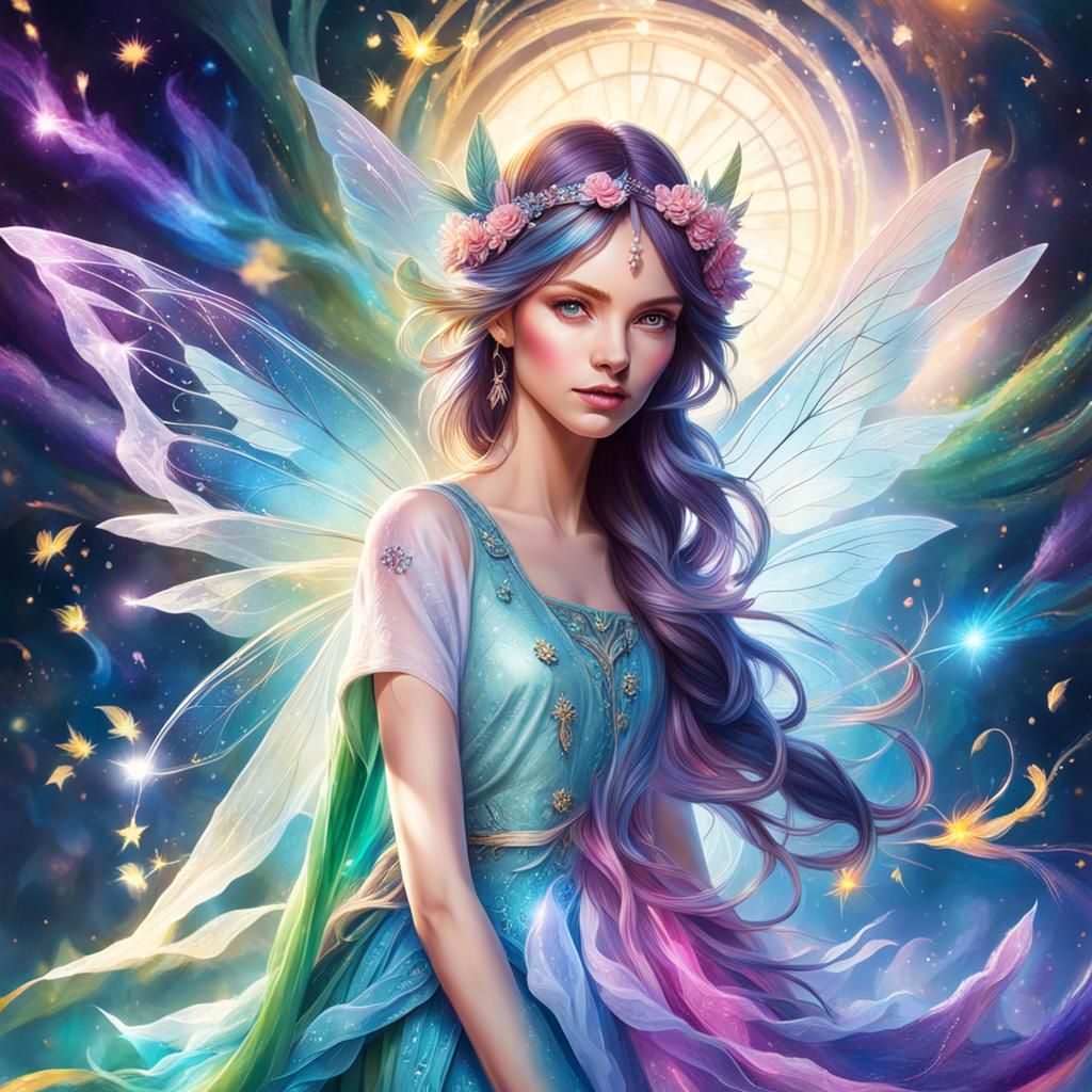 Magical Fairy - AI Generated Artwork - NightCafe Creator