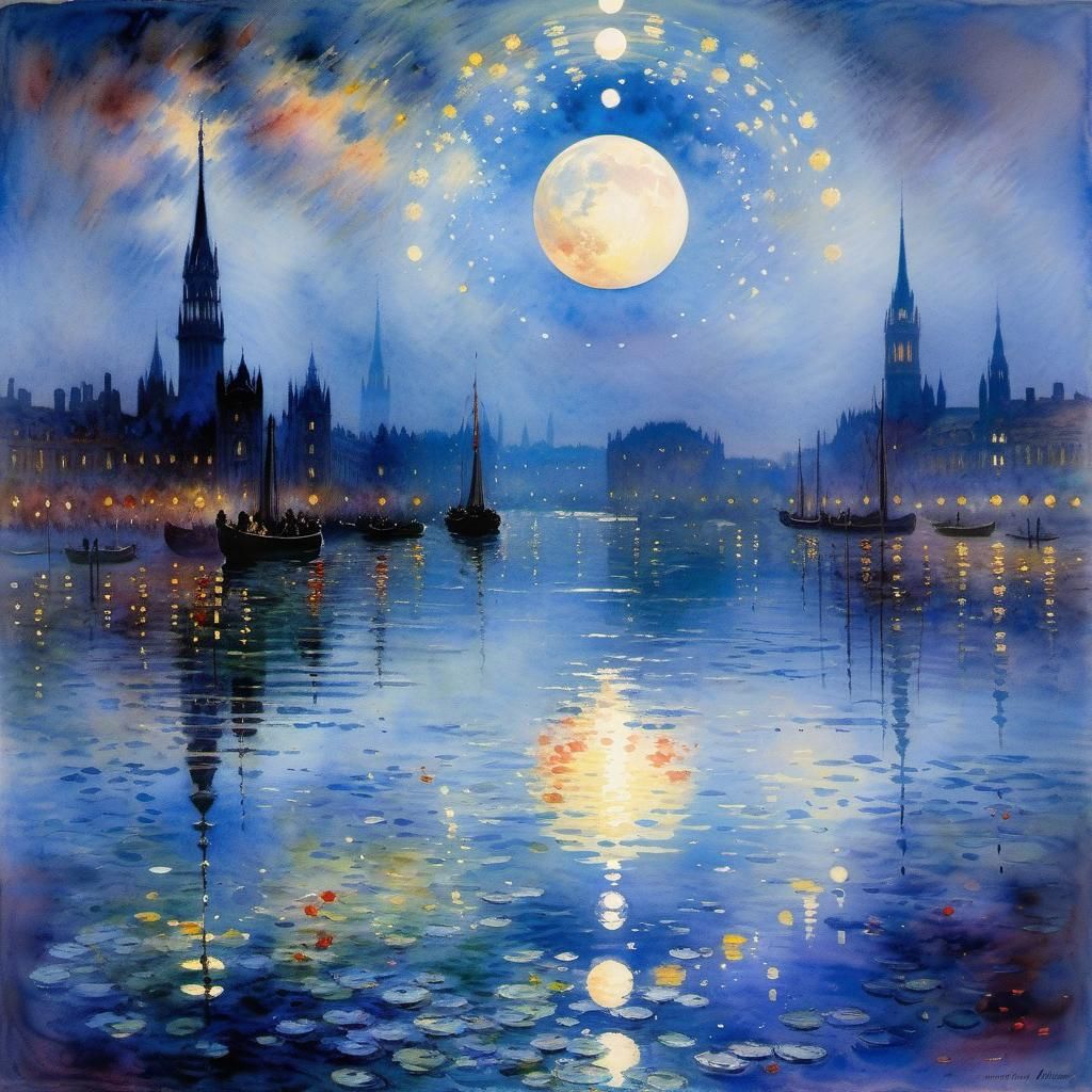 Midnight view  by @FleurTerreur