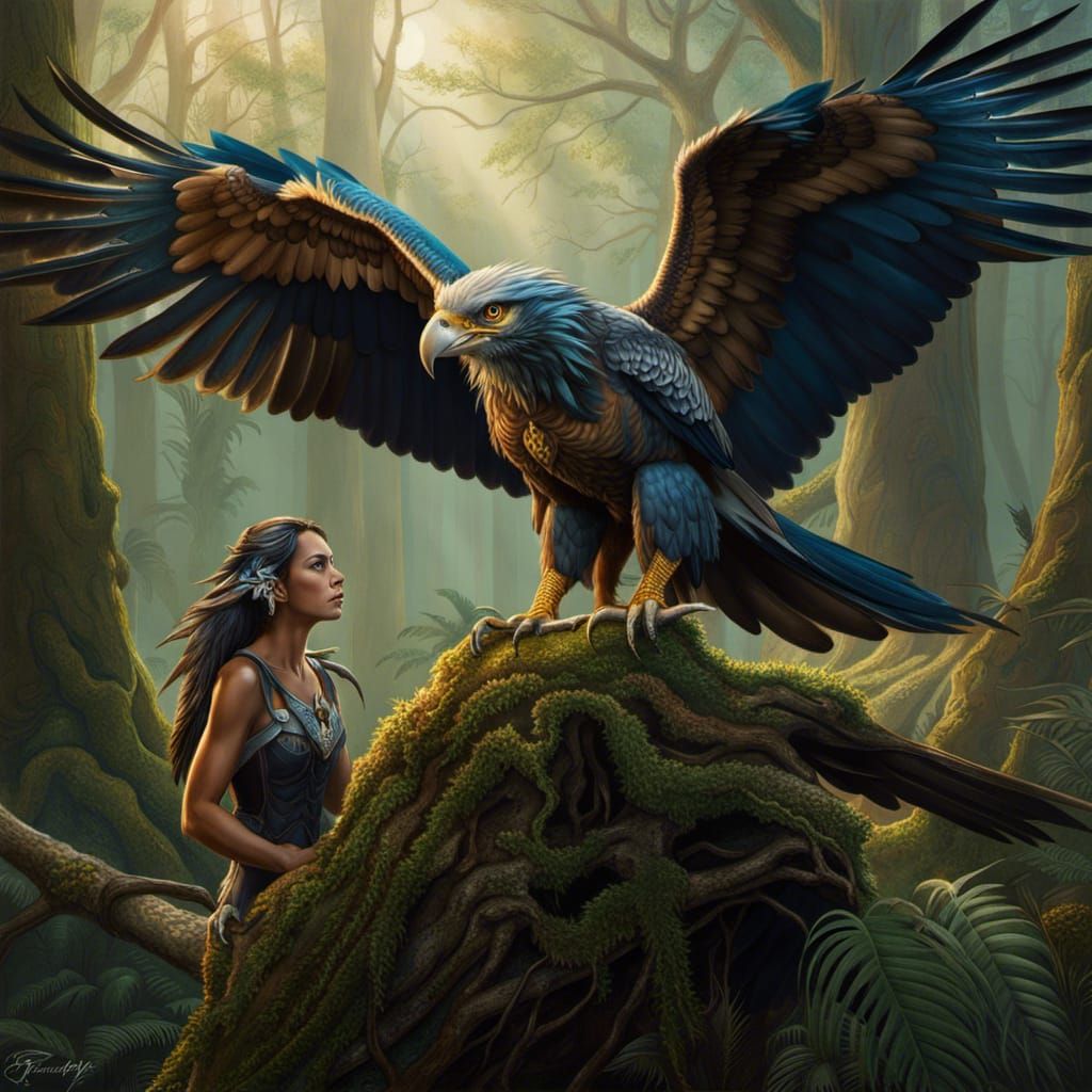 Giant Eagle  by @Terri Tales