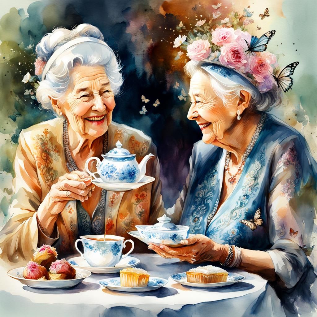 Friends for life!  by @VERI ART