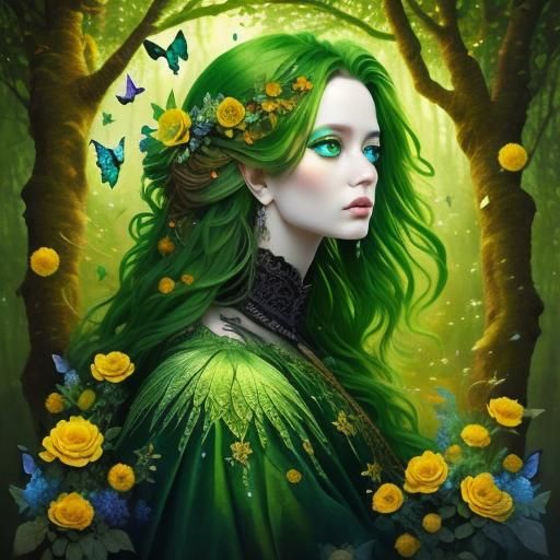Lora Floral portraits 10