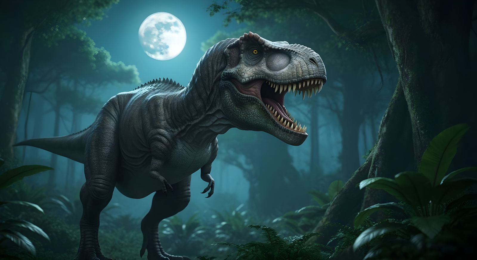 JURASSIC MOON   by @ROBIN BANKS