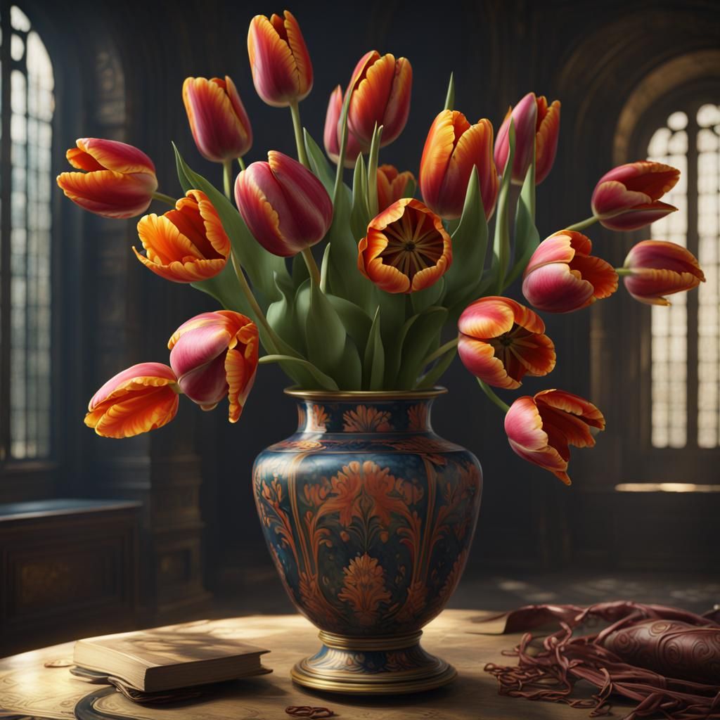 Tulips.