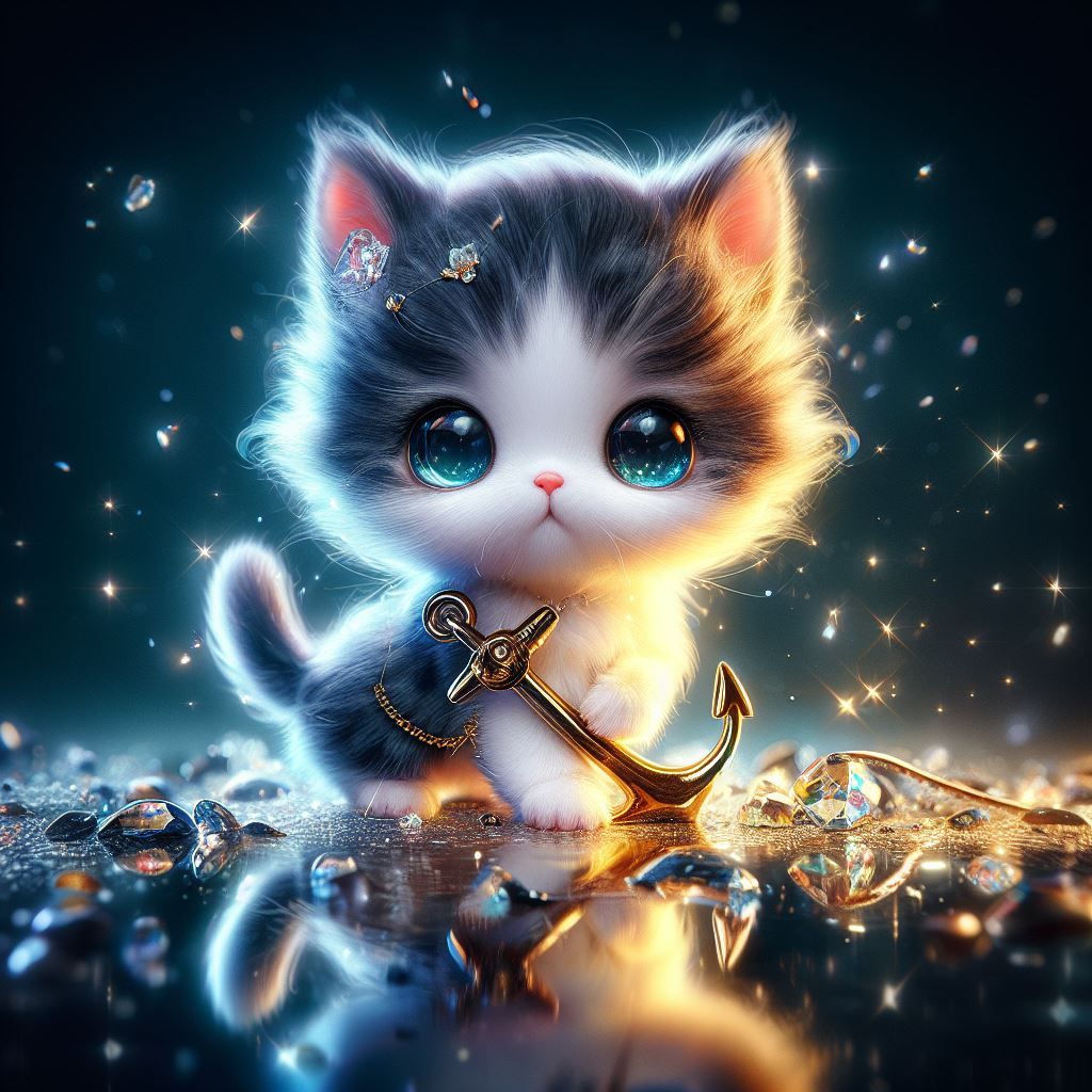 Kitty Anchor - AI Generated Artwork - NightCafe Creator