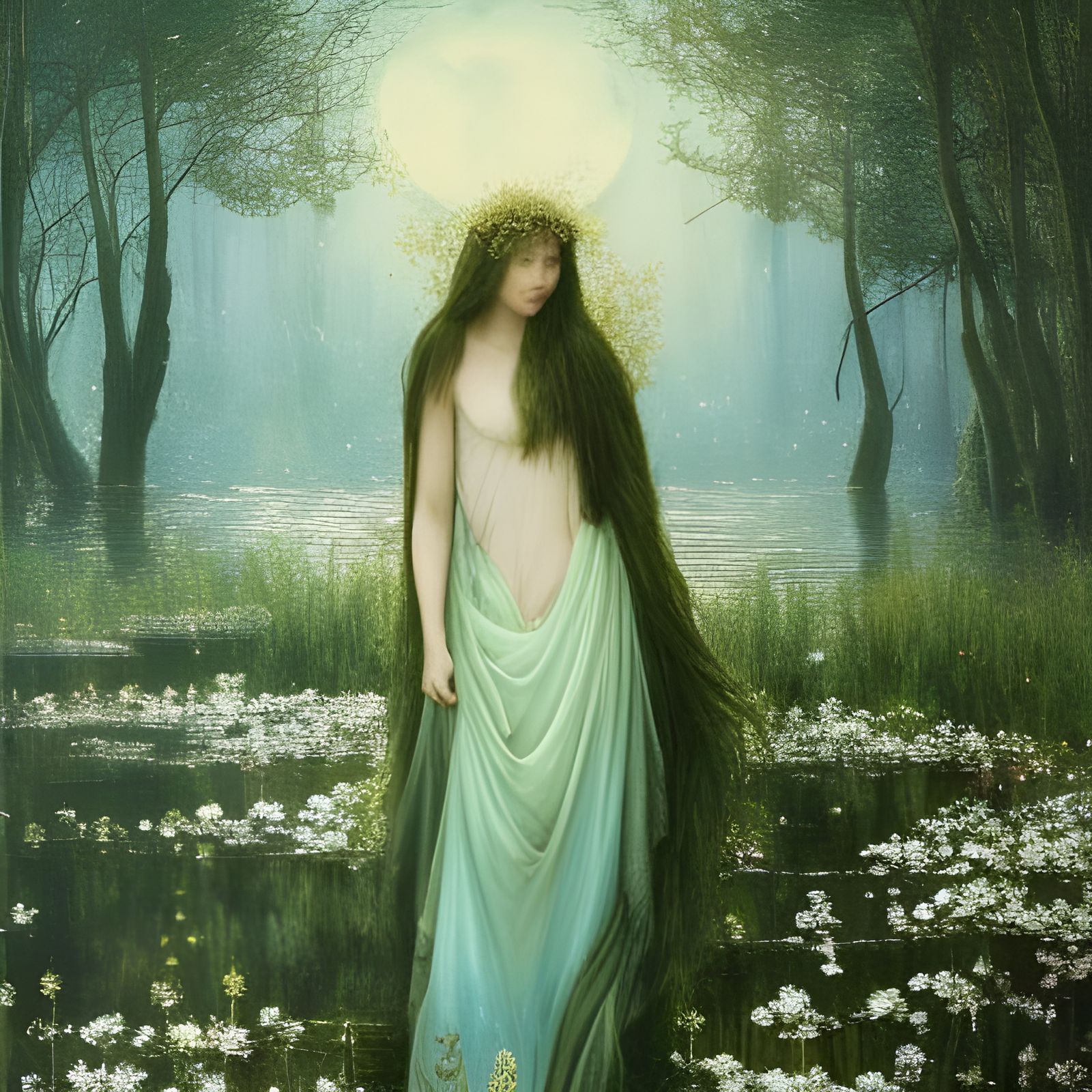 Lúthien - AI Generated Artwork - NightCafe Creator