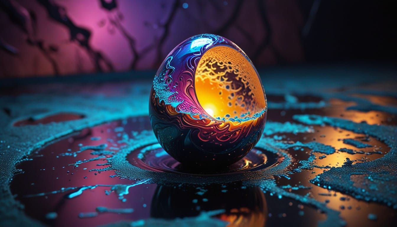 Abstract Egg