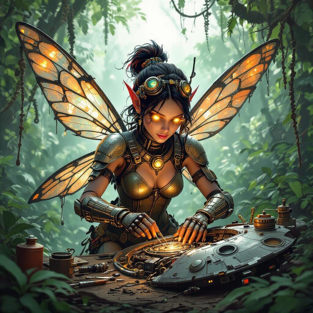 Tinker Fixer Fairy  by @Nirvahn