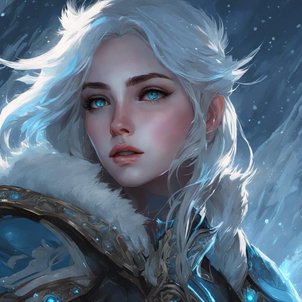 Collaboration art - Ciri look-a-like - AI Generated Artwork - NightCafe ...