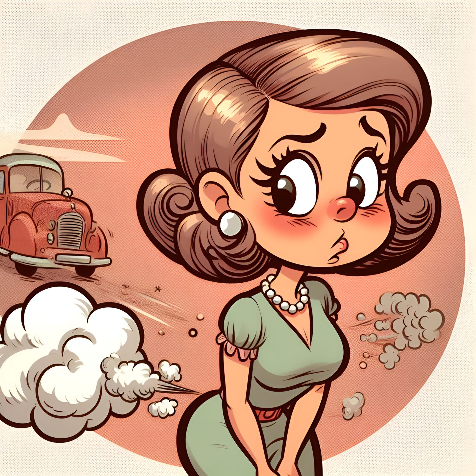 "Oh dear, excuse me!"