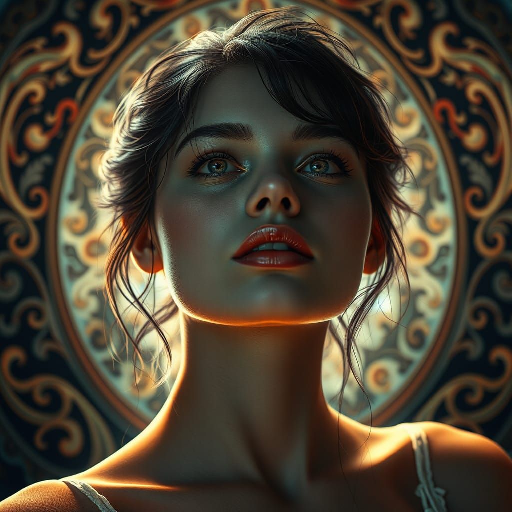 A detailed image of a deja Vu in action, 9k resolution, ultr...