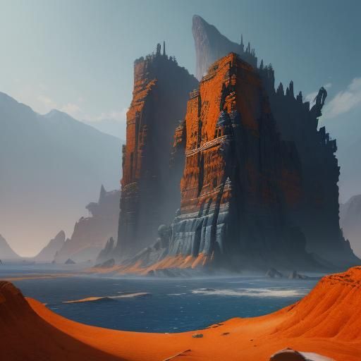shoreline view