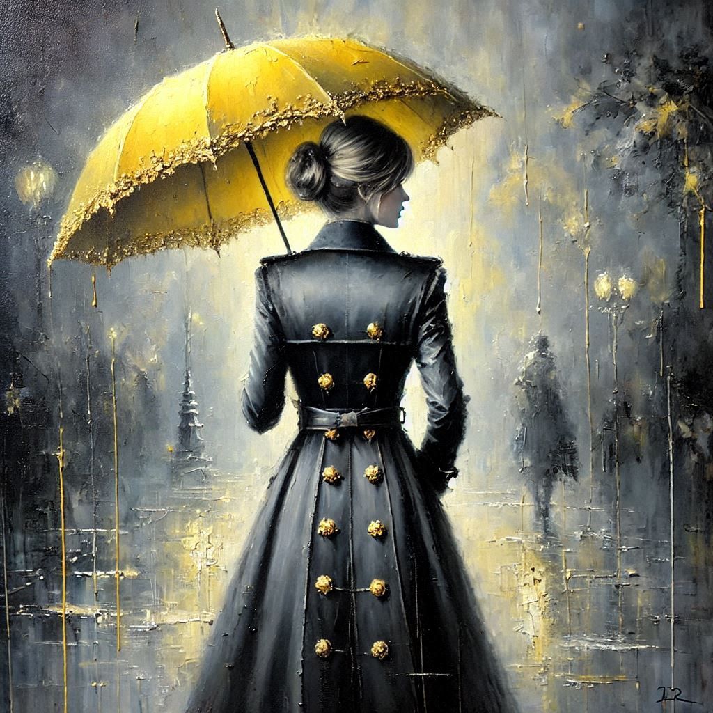 Yellow Umbrella 