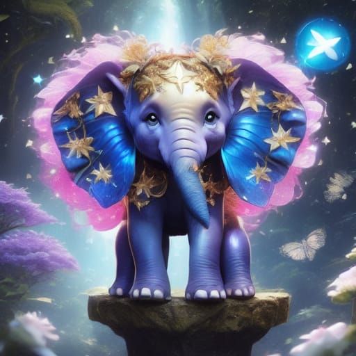 Celestial Goddess in Vibrant Hues