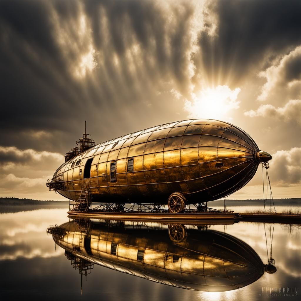 brass zeppelin  by @sasha