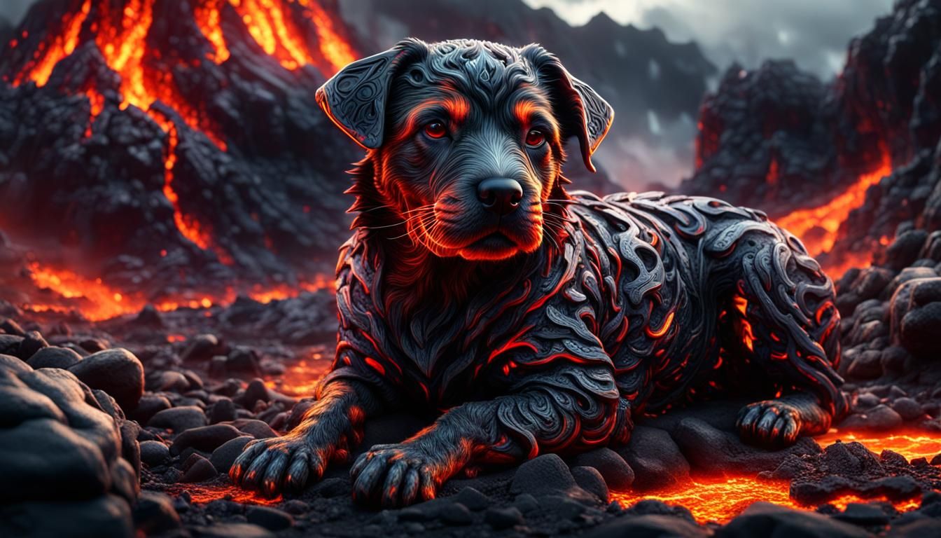 Lava dog
