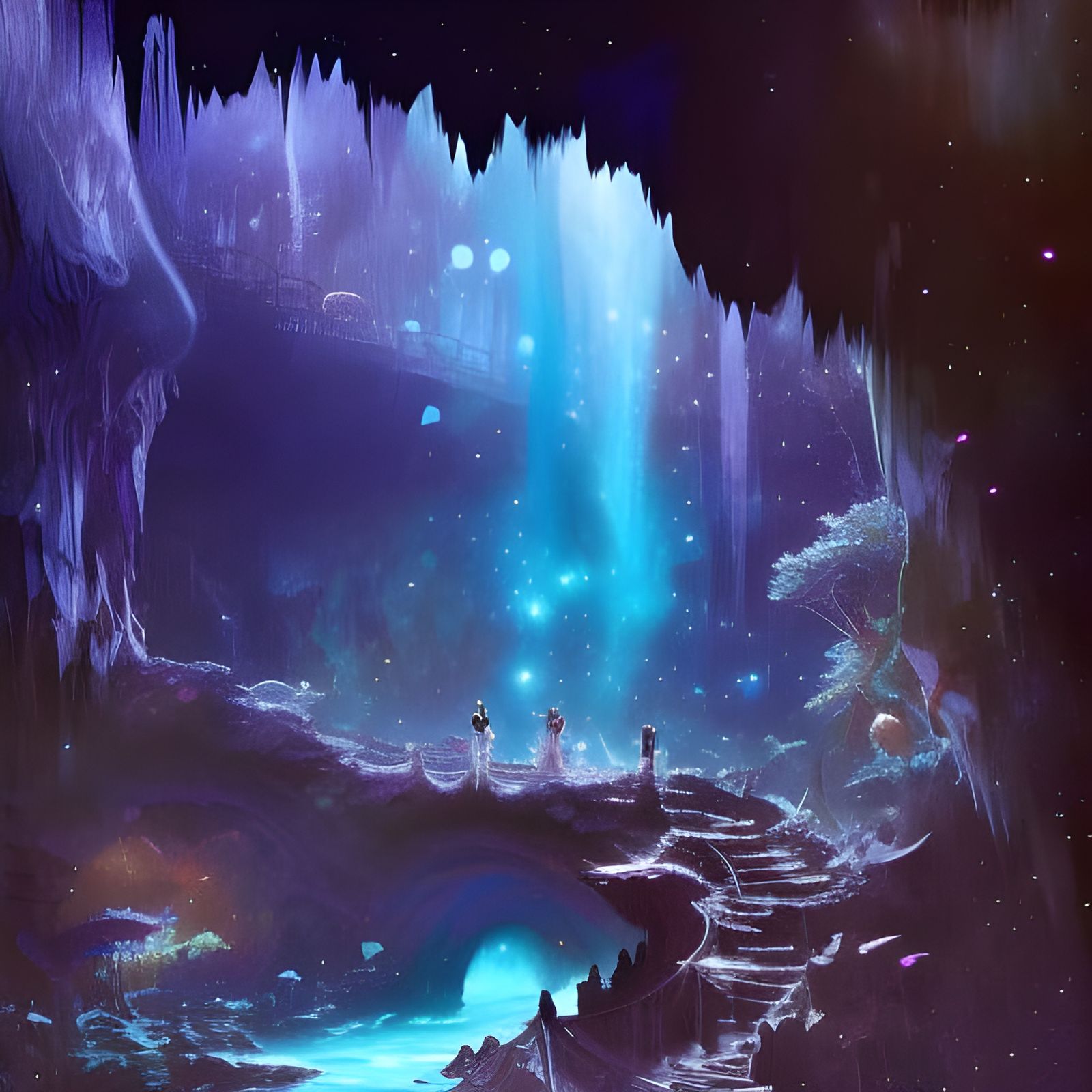 Glow cave  by @null