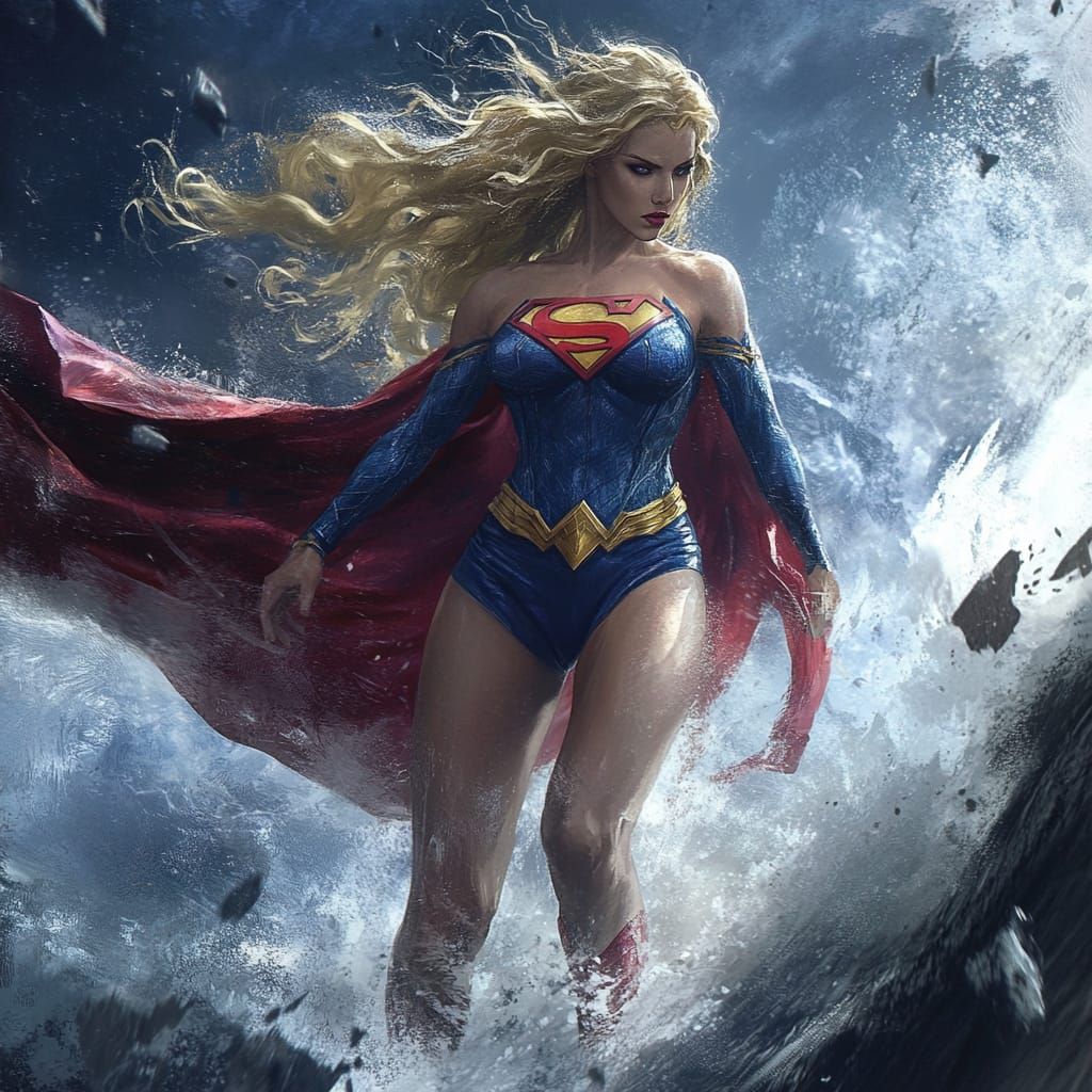 Supergirl not bothered...