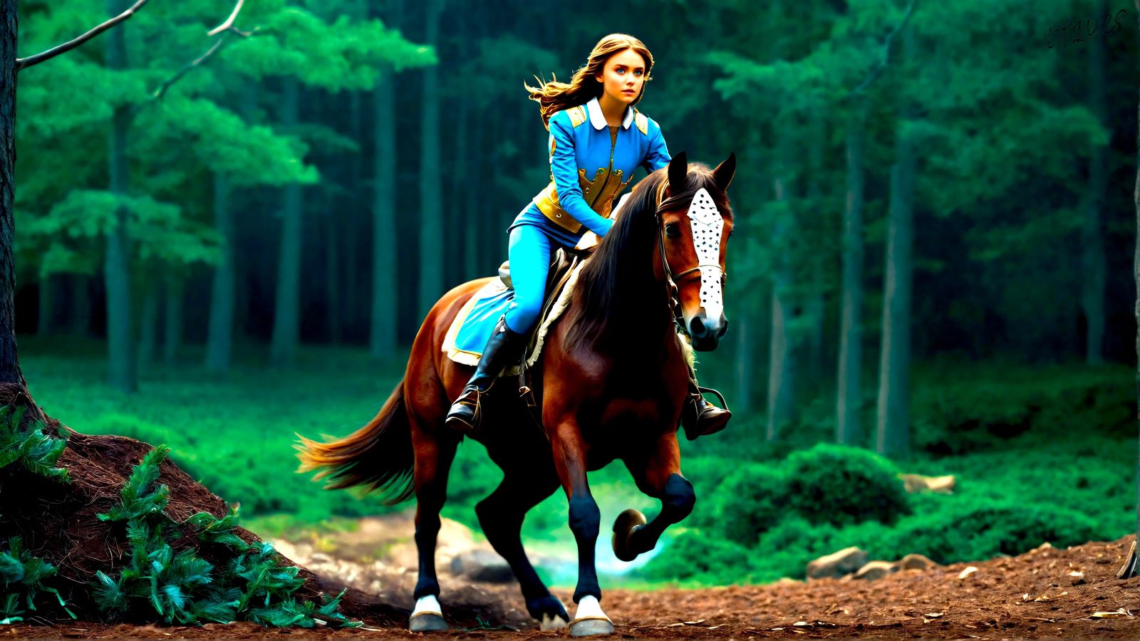 Natalia Day - Glitter in the air series.