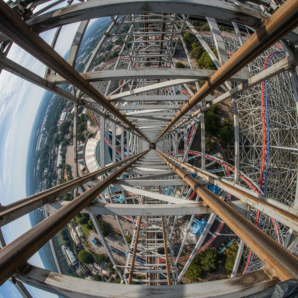 View From The Top Girder  by @a Nonny Mouse