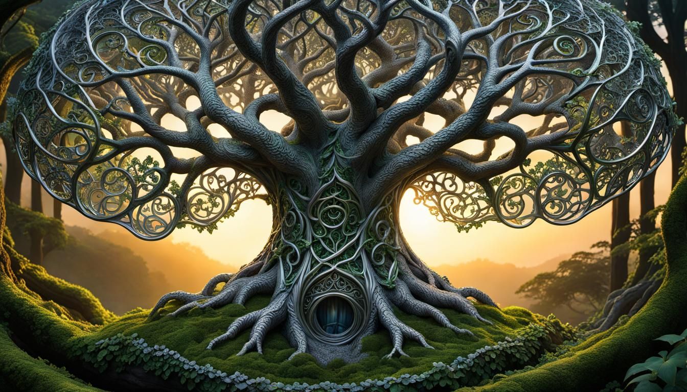 Home Inside the Silver Tree  by @Aewyn