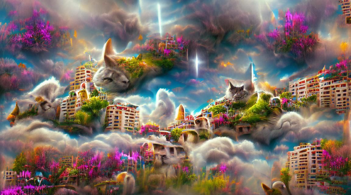 Catty Dream - AI Generated Artwork - NightCafe Creator