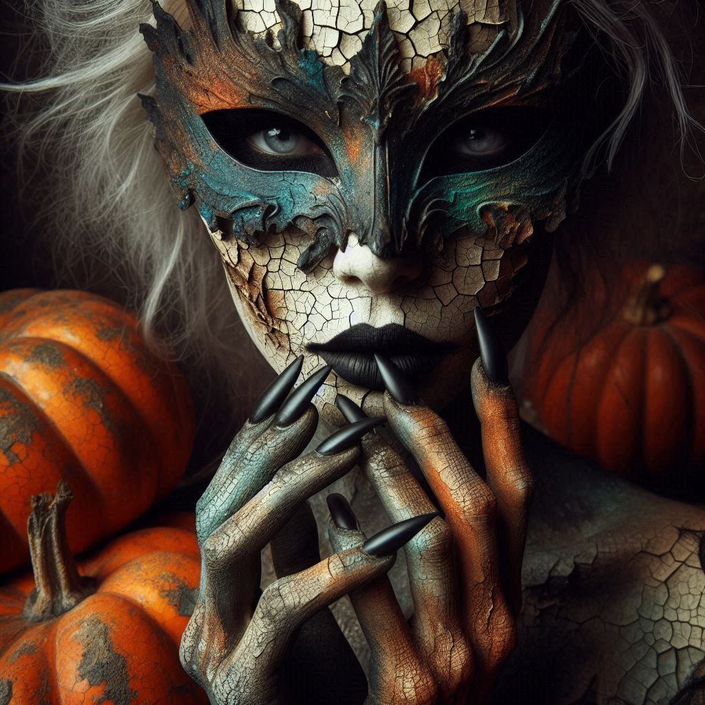 Cracked Porcelain Doll's Mask