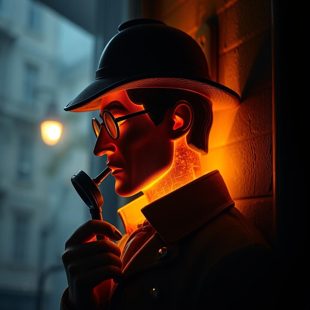 (high quality), (masterpiece), (detailed), 8K, (Sherlock Hol...