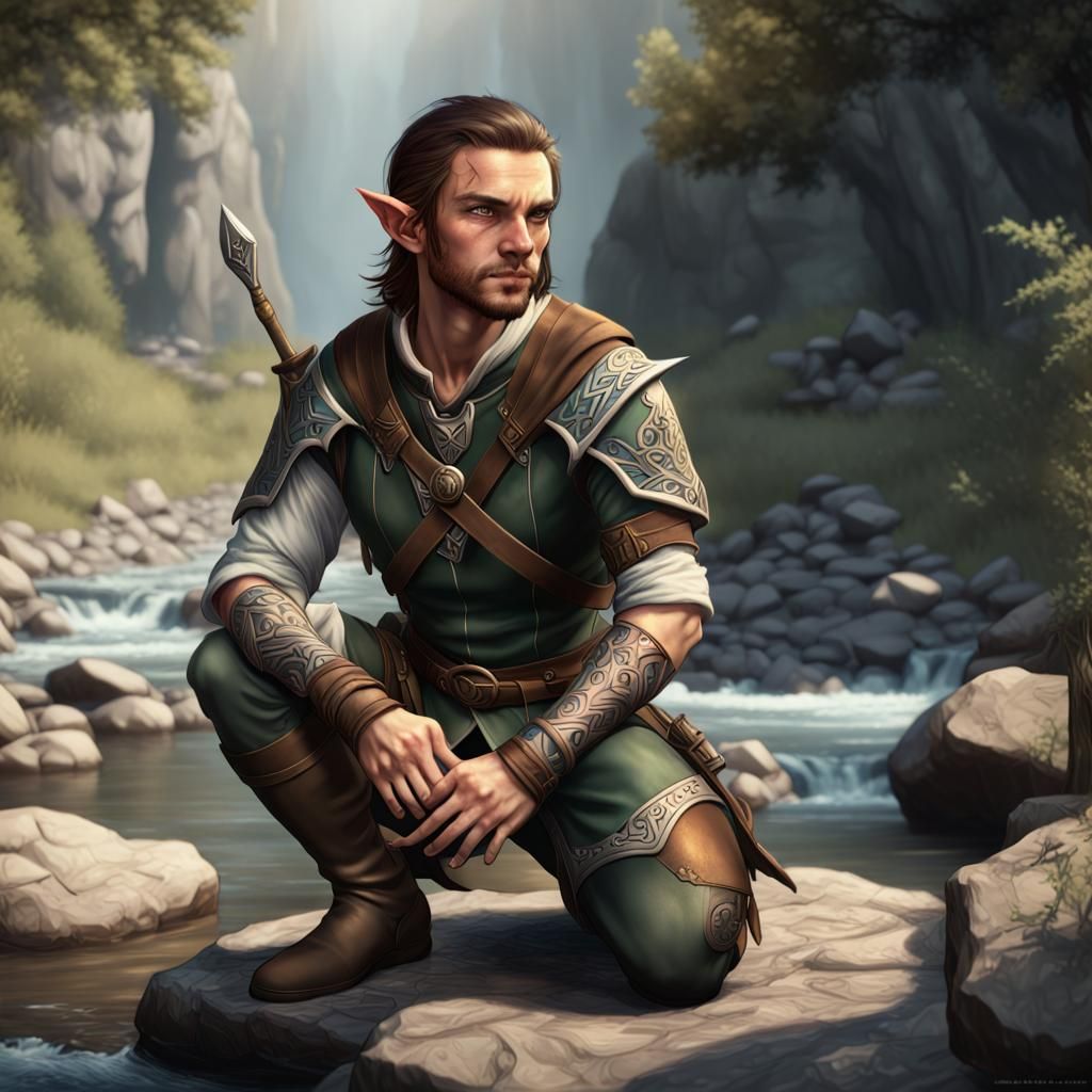 Elf ranger - AI Generated Artwork - NightCafe Creator