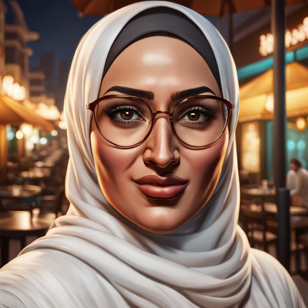 Hijabi with 👓