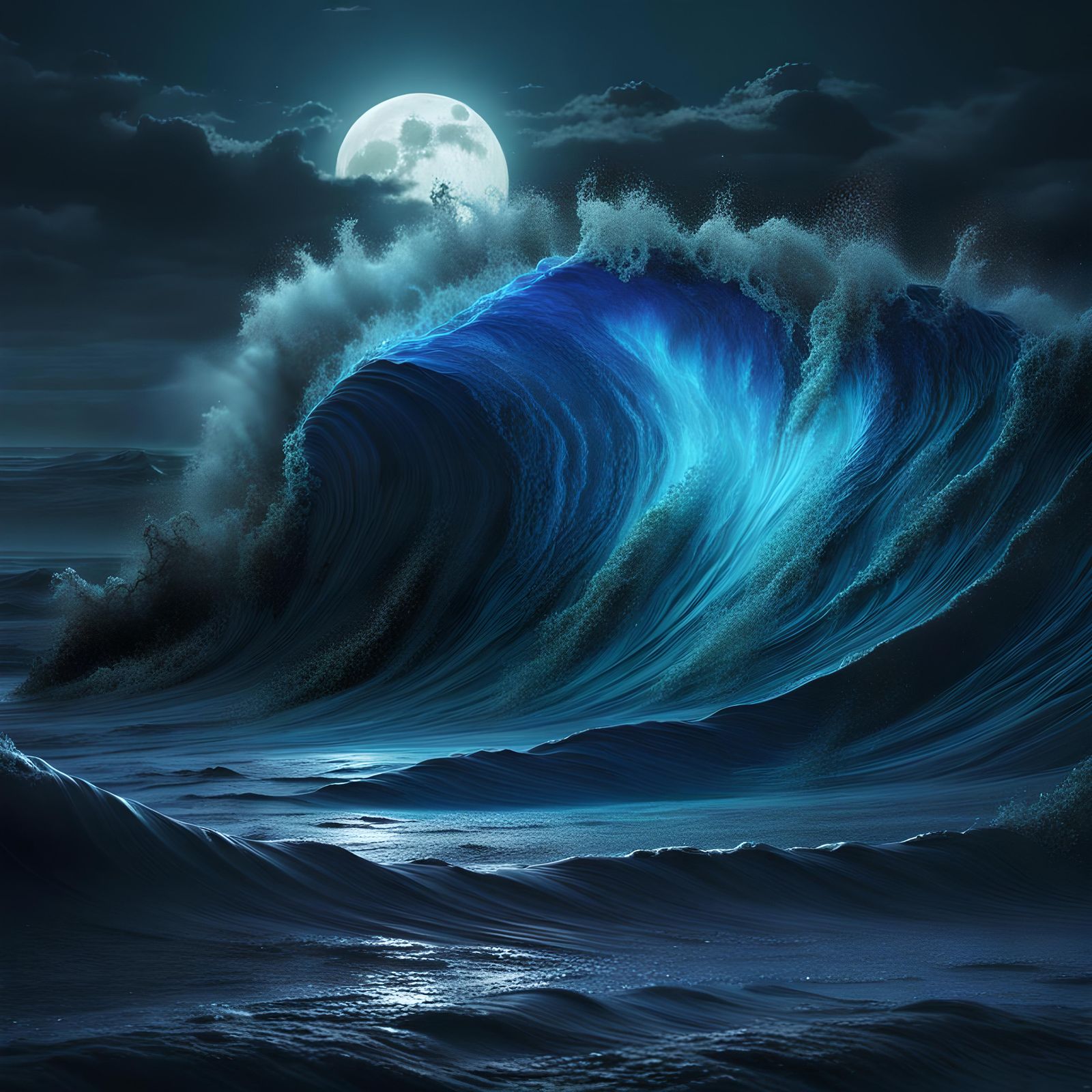 Bioluminescence   by @Dragonrider 