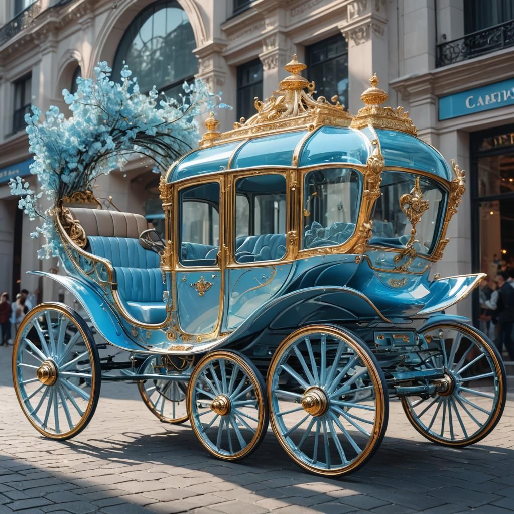 Glass Carriage - AI Generated Artwork - NightCafe Creator