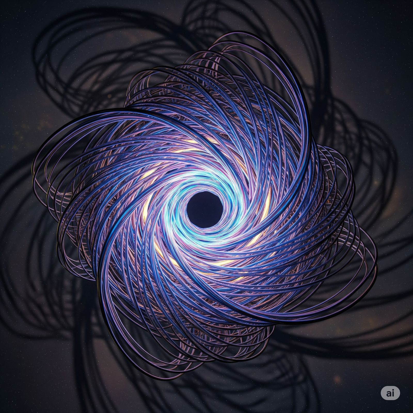 wired celestial Swirl