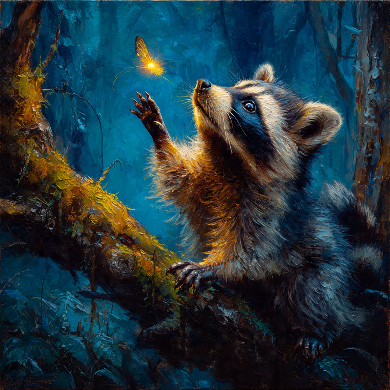 The First Firefly  by @Uwork