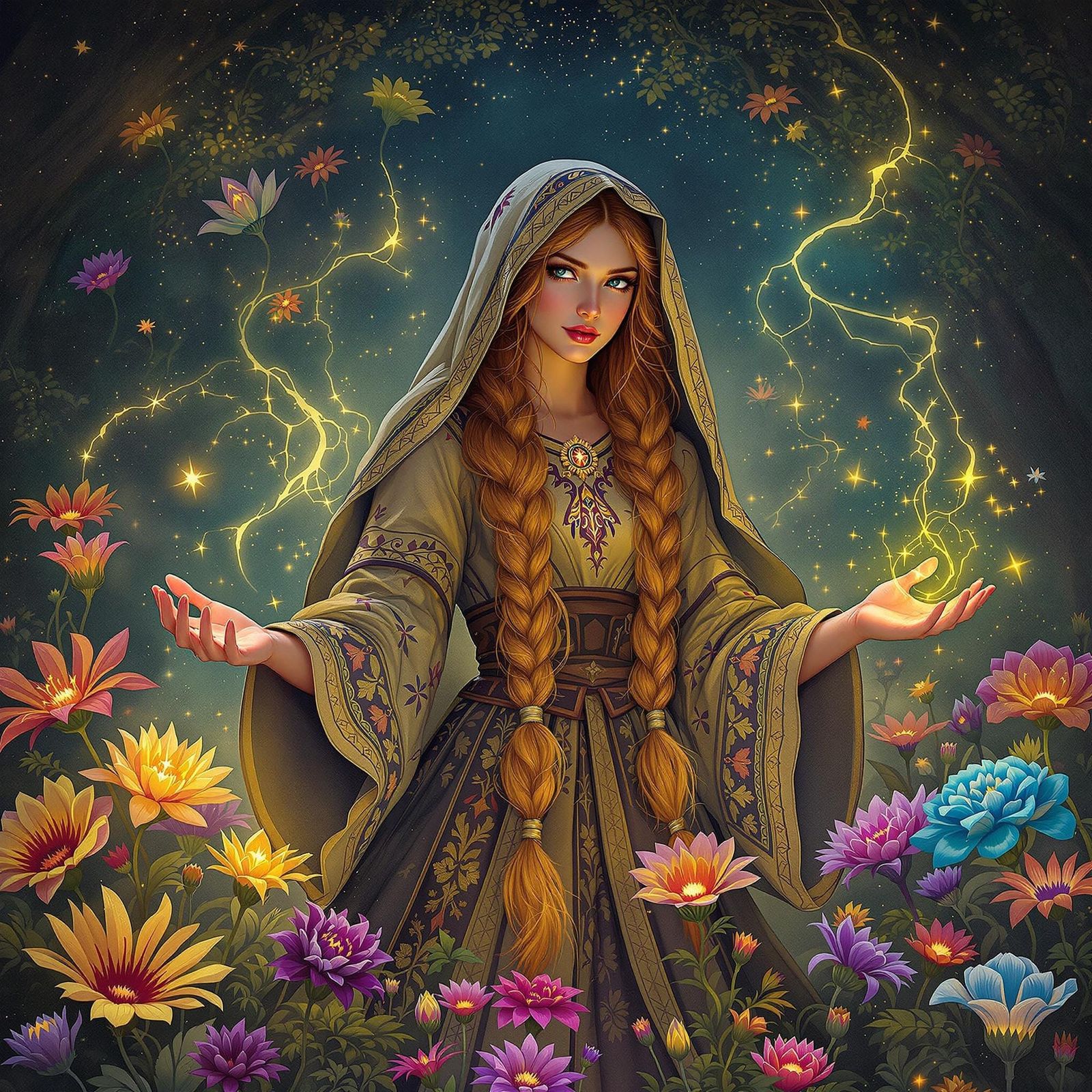 The sorceress  by @Natasa