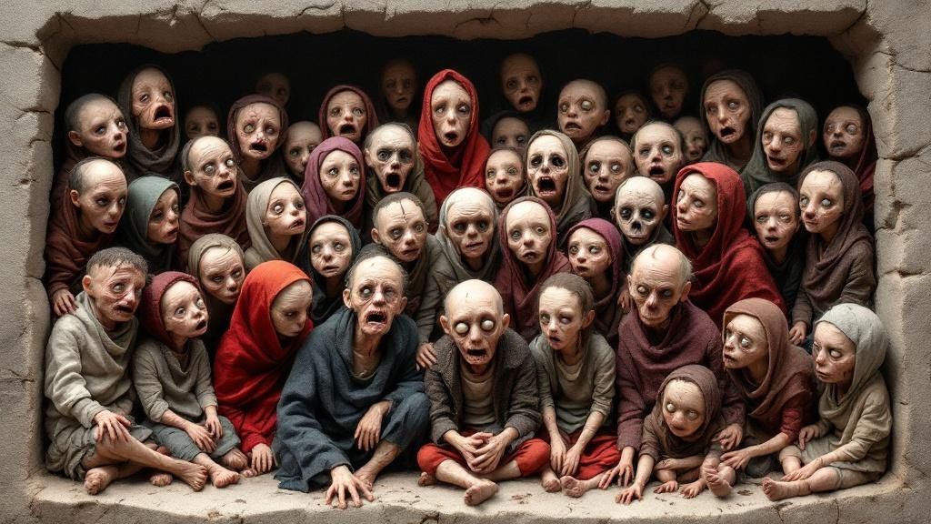 the world Felt nothing for their hunger