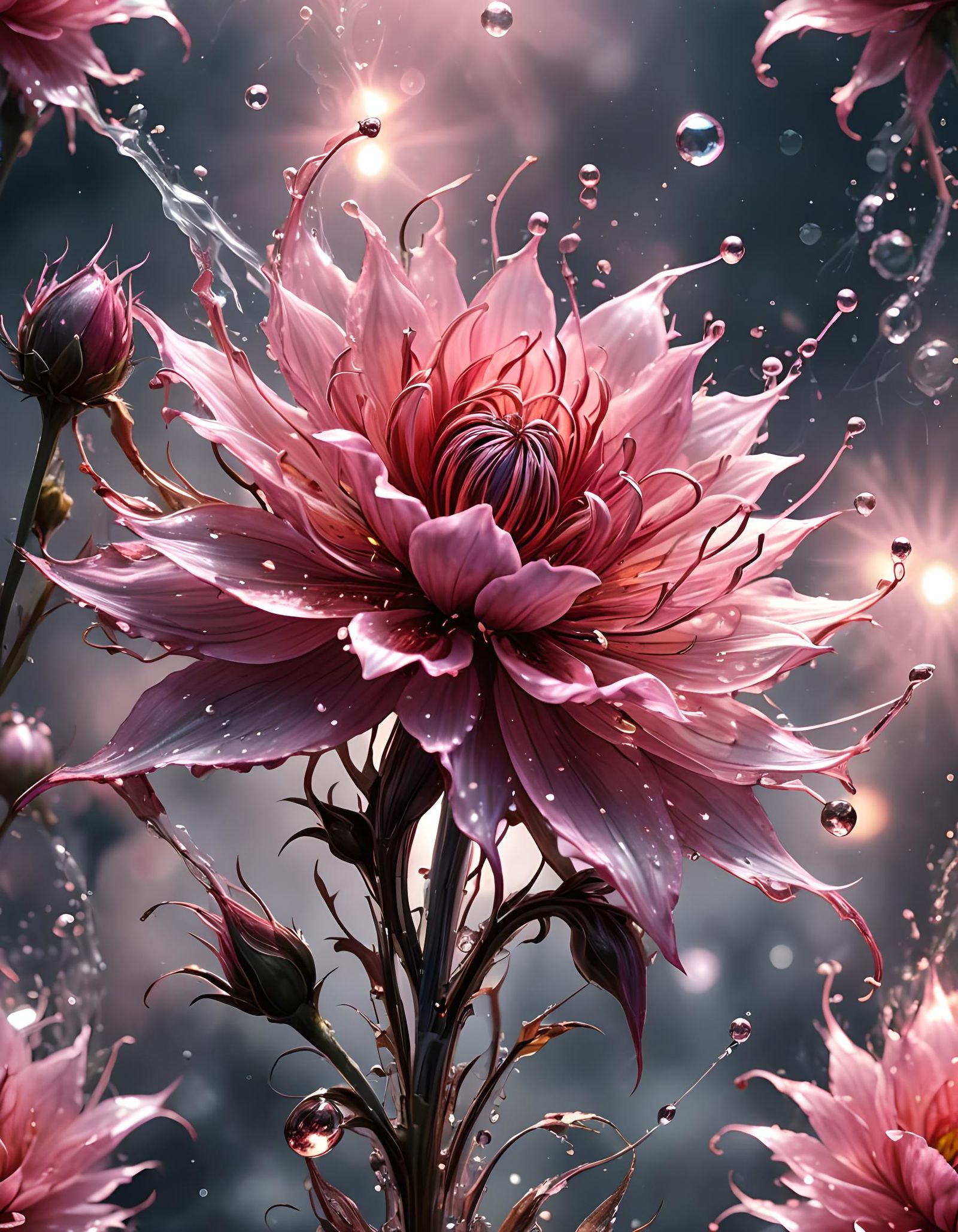 Bursting bloom  by @Kolibri