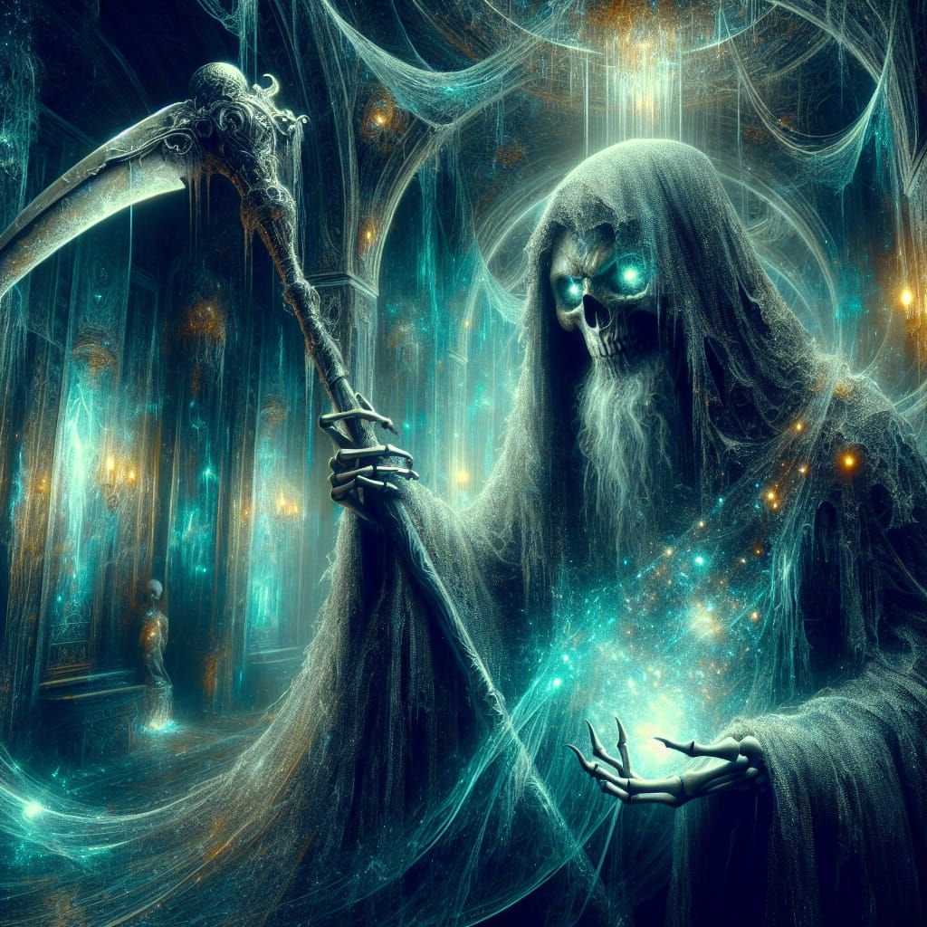 Grim Reaper  by @Dawn_Day_Dreamer