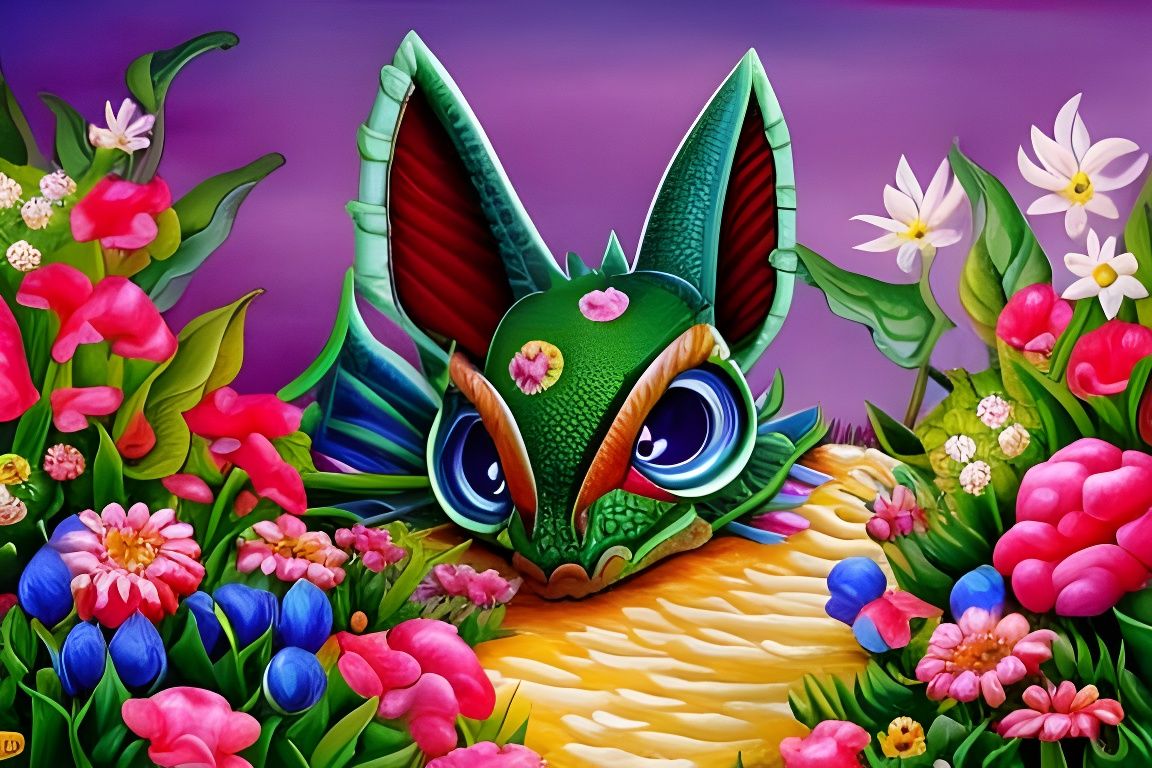 The cutest baby dragon