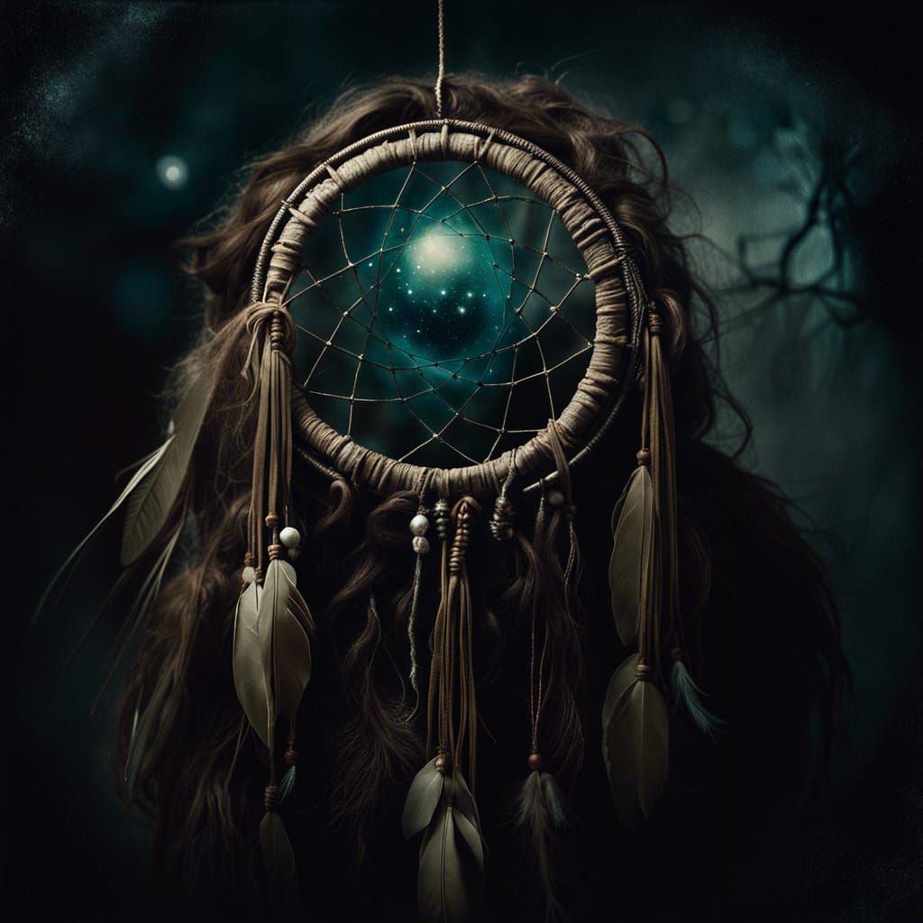 Dreamcatcher Nightmares & Dreamscapes AI Generated Artwork