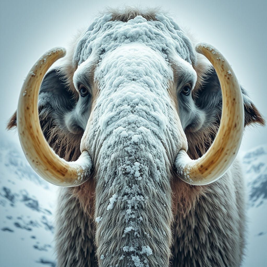 woolley mammoth  by @Halflingske