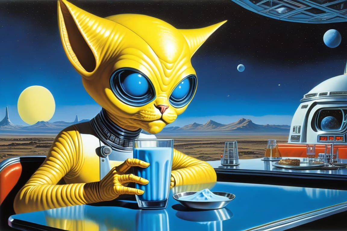 Breakfast at the Space Diner