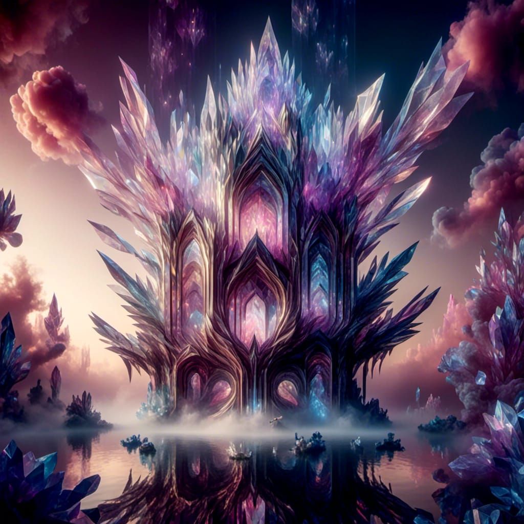  <lora:Crystalline Meta:1.0>