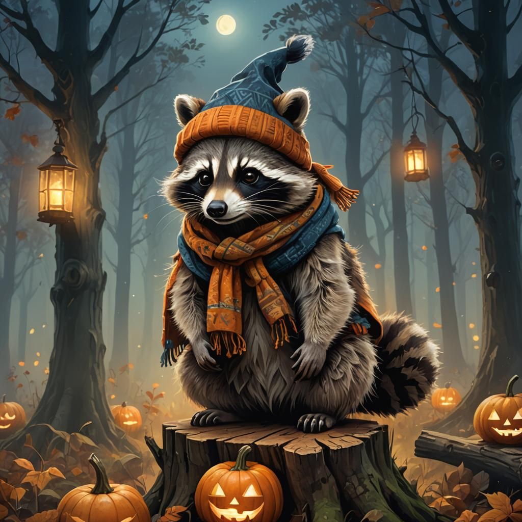The cutest autumn animal in the world!"  by @undefined