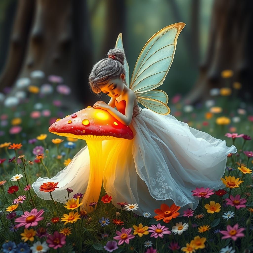 The little fairy  by @BlackPrincess