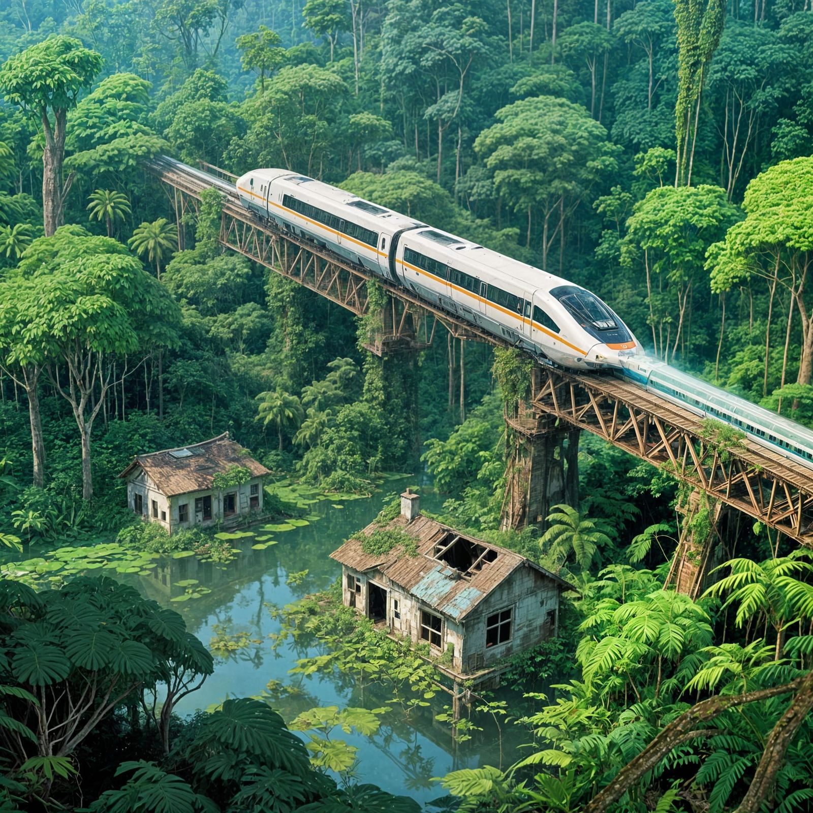 Abandoned railway   by @Komondor